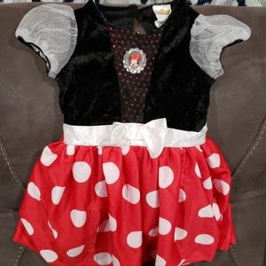 Girls mini mouse costume